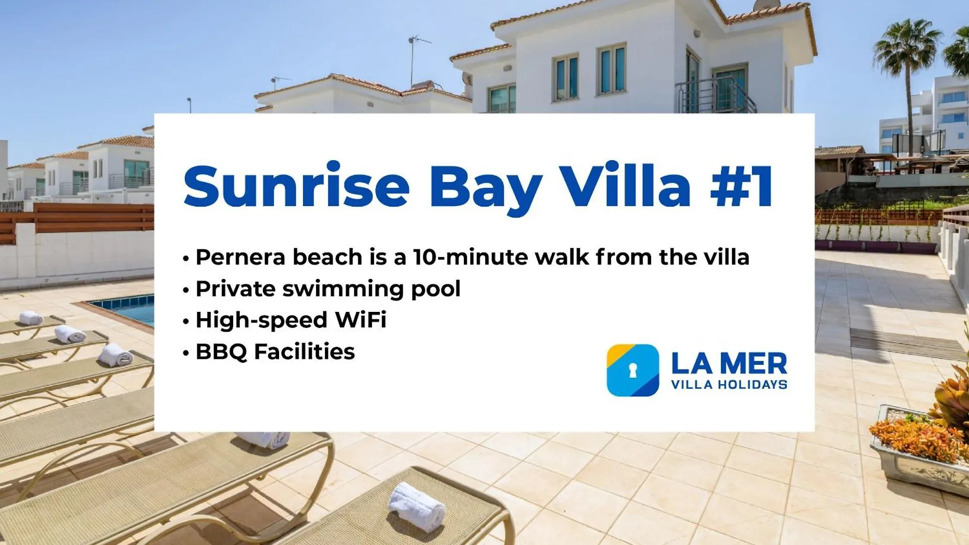 Sunrise Bay Villa #1 Protaras